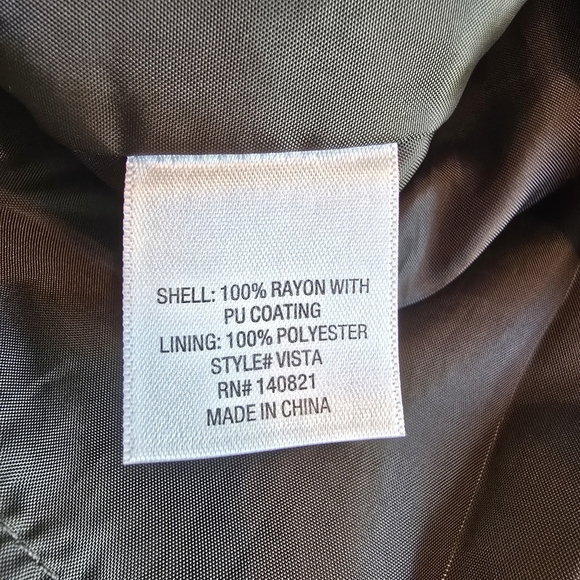 JUN & IVY Womens Olive Faux Leather Vegan Mini Skirt Size Small - Picture 7 of 7